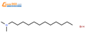 N,N-二甲基-1-十二胺;十二叔胺;二甲基十二烷基胺;十二烷基二甲基叔胺结构式图片|112-18-5结构式图片