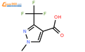 3-(三氟甲基)-1-甲基-1H-吡唑-4-甲酸结构式图片|113100-53-1结构式图片
