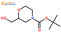 (S)-N-Boc-2-羟甲基吗啉结构式图片|135065-76-8结构式图片