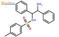 (1R,2R)-(-)-N-对甲苯磺酰基-1,2-二苯基乙二胺结构式图片|144222-34-4结构式图片