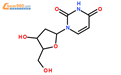 2'-脱氧尿苷结构式图片|951-78-0结构式图片