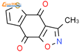 3-甲基噻吩并[2,3-f]-1,2-苯并异恶唑-4,8-二酮结构式图片|2361314-20-5结构式图片