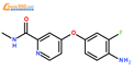 4-(4-氨基-3-氟苯氧基)吡啶-2-羧酸甲胺结构式图片|757251-39-1结构式图片