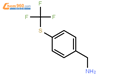 4-三氟甲硫基苄胺结构式图片|128273-56-3结构式图片