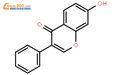 7-羟基异黄酮结构式图片|13057-72-2结构式图片