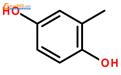 2,5-二羟基甲苯结构式图片|95-71-6结构式图片