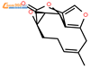 乌药醚内酯结构式图片|13476-25-0结构式图片