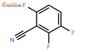 2，3，6-三氟苯甲腈结构式图片|136514-17-5结构式图片