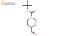 N-Boc-哌啶-4-甲醛结构式图片|137076-22-3结构式图片