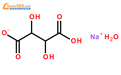 酒石酸氢钠，单水合物结构式图片|6131-98-2结构式图片