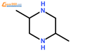 2,5-二甲基哌嗪结构式图片|106-55-8结构式图片