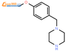 1-(4-Methoxybenzyl)piperazine结构式图片|21867-69-6结构式图片