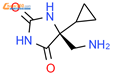 (R)-5-Aminomethyl-5-cyclopropyl-imidazolidine-2,4-dione