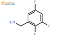 2，3，5-三氟苄胺结构式图片|244022-72-8结构式图片