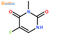 氟脲嘧啶杂质（氟尿嘧啶杂质）4840-69-1结构式图片|4840-69-1结构式图片
