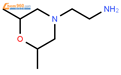 2-(2,6-二甲基吗啉-4-基)乙胺结构式图片|244789-18-2结构式图片