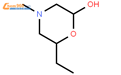 6-乙基-4-甲基-2-吗啉醇结构式图片|250244-75-8结构式图片