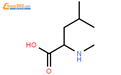 N-甲基-DL-亮氨酸结构式图片|2566-33-8结构式图片