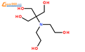 双(2-羟乙基)氨基(三羟甲基)甲烷；BIS-TRIS结构式图片|6976-37-0结构式图片