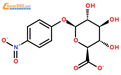 4-硝基苯-β-D-葡萄糖苷酸结构式图片|10344-94-2结构式图片