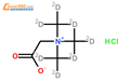 甜菜碱-d9-氯化物结构式图片|285979-85-3结构式图片