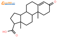 3-氧代-雄甾-4-烯-17beta-羧酸