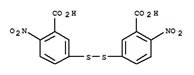 5,5二硫代-2-硝基苯甲酸DTNB结构式图片|69-78-3结构式图片