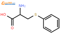 S-苯基-L-半胱氨酸结构式图片|34317-61-8结构式图片