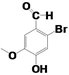 6-溴香兰素; 6-溴香草醛; 2-溴-4-羟基-5-甲氧基苯甲醛结构式图片|60632-40-8结构式图片