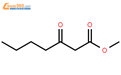 3-酮庚酸甲酯结构式图片|39815-78-6结构式图片