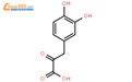 3-(3,4-Dihydroxyphenyl)-2-oxopropanoic acid结构式图片|4228-66-4结构式图片