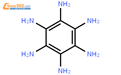 六氨基苯三盐酸盐结构式图片|4444-26-2结构式图片