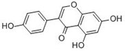染料木素（金雀异黄酮）结构式图片|446-72-0结构式图片