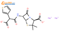 卡西林钠克拉维酸钾15:1结构式图片|4697-14-7结构式图片