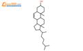 胆固醇纯度标准物质结构式图片|57-88-5结构式图片