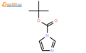 1-叔丁氧羰基咪唑结构式图片|49761-82-2结构式图片