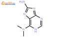 (9CI)-N,N-二甲基-1H-嘌呤-6,8-二胺