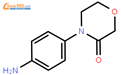 4-(4-氨基苯基)-3-吗啉酮结构式图片|438056-69-0结构式图片
