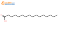 棕榈酸结构式图片|57-10-3结构式图片
