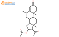 	醋酸甲羟孕酮；安宫黄体酮结构式图片|71-58-9结构式图片