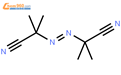 2,2'-偶氮二异丁腈结构式图片|78-67-1结构式图片