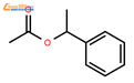 乙酸苏合香酯结构式图片|93-92-5结构式图片