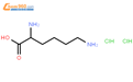 L-赖氨酸二盐酸盐结构式图片|657-26-1结构式图片