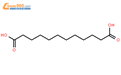 十二烷二酸结构式图片|693-23-2结构式图片