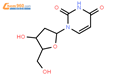 2’-脱氧尿苷结构式图片|951-78-0结构式图片