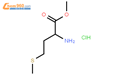 L-蛋氨酸甲酯盐酸盐结构式图片|2491-18-1结构式图片