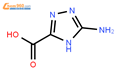3-氨基-1，2，4-三氮唑-5-羧酸硫酸盐;利巴韦林中间体结构式图片|3641-13-2结构式图片