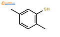 2,5-二甲基苯硫酚结构式图片|4001-61-0结构式图片
