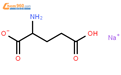 L-谷氨酸钠,一水合物结构式图片|6106-04-3结构式图片