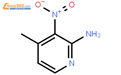 2-氨基-4-甲基-3-硝基吡啶结构式图片|6635-86-5结构式图片